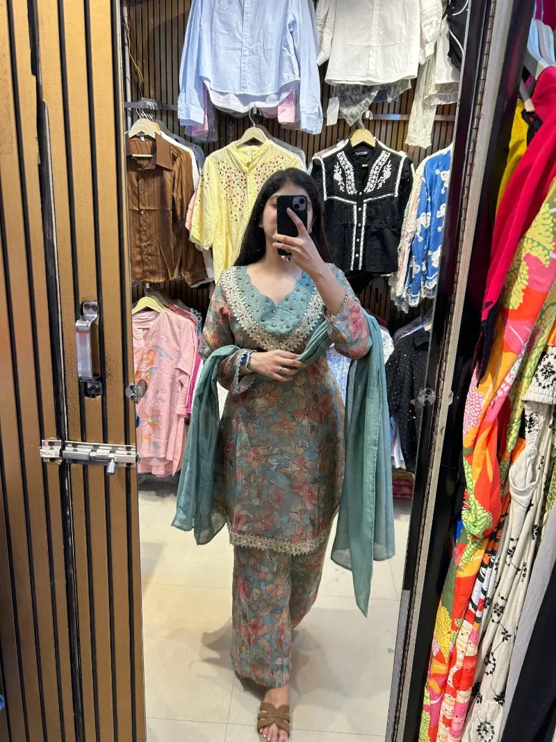Stunning Floral Suit